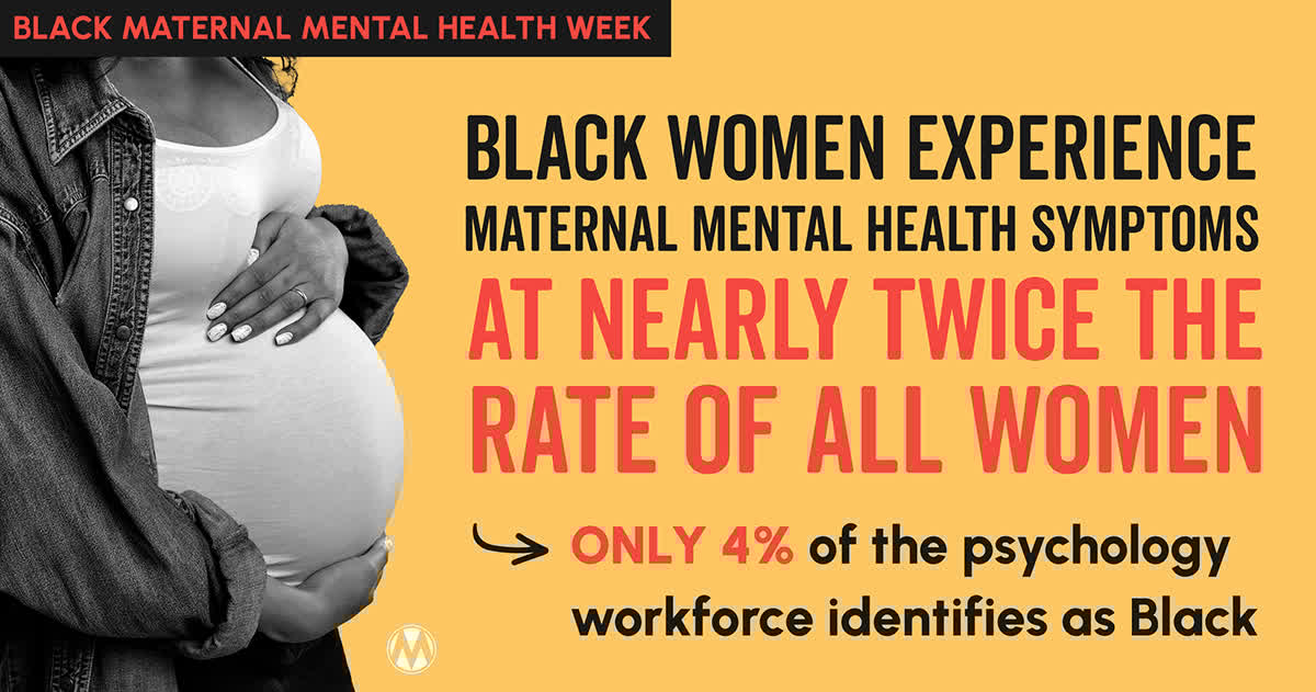 MomsRising's tweet image. These disparities call attention to the need to diversify the mental health workforce to adequately reflect community needs. To increase access to mental health services for Black mothers and birthing people we must invest in Black women-led community-based organizations and…