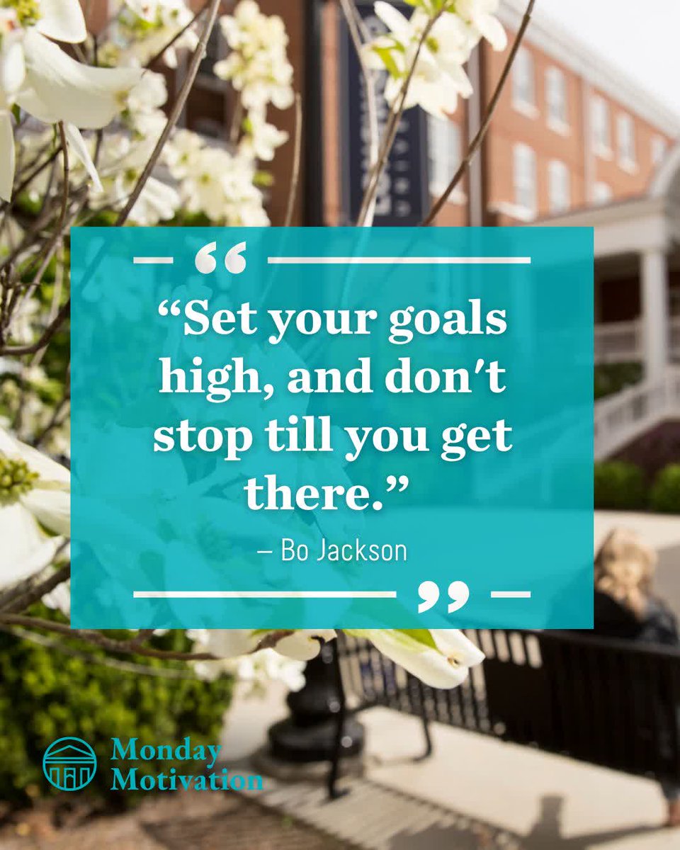 LongwoodCGPS's tweet image. New Monday. New week. New goals. Get motivated with Longwood's College of Graduate and Professional Studies! #lwgradstudies #MotivationalMonday #longwoodu
