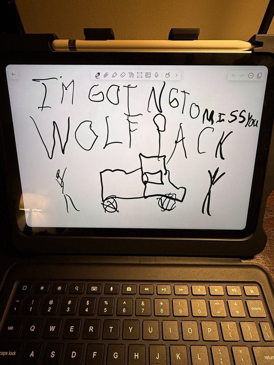 CoachGower's tweet image. Opened IPad this morning…

“Hey dad check your computer. I left you a note. That’s you and me on the bus going to coaches clinic.”

Let’s have a day @THSCAcoaches