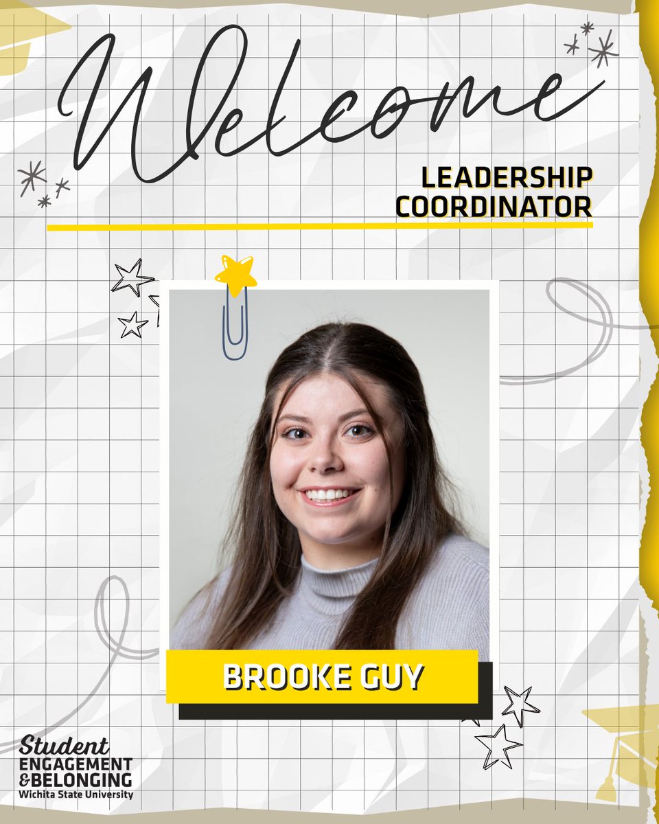Welcome Brooke Guy to the Student Engagement &amp; Belonging department! ✨ We are so excited to have you join us as our new Leadership Coordinator! 😁