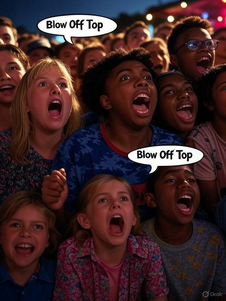 Blow off top, blow off top!