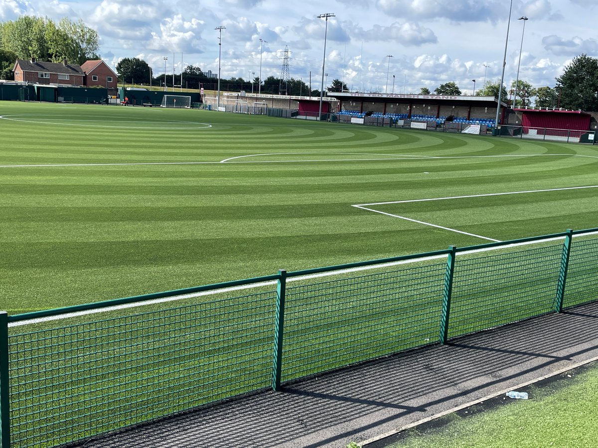 Nearing completion 👀

And how good does our new pitch look? 🎨