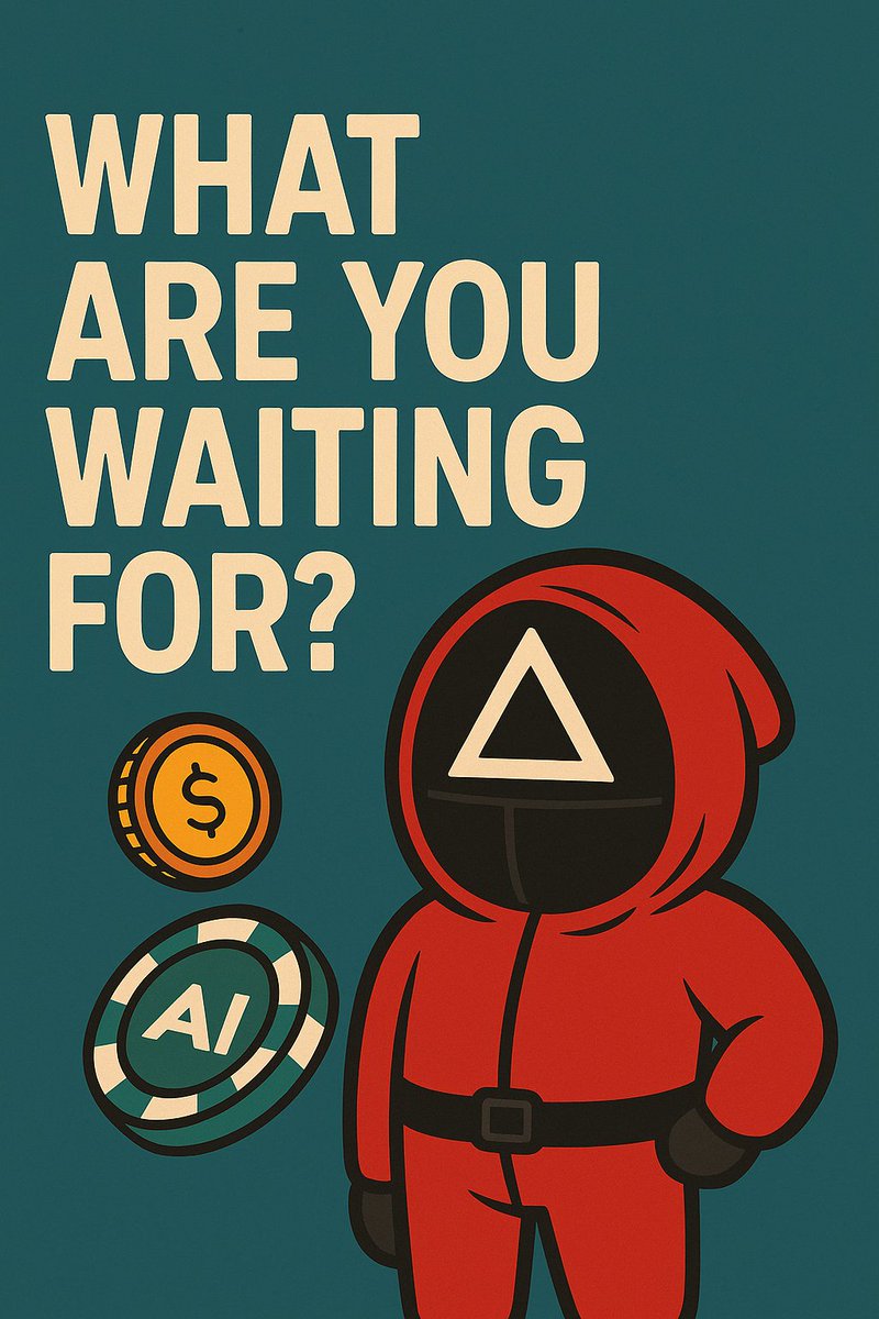 Squaid_Game's tweet image. Everyoneโs winning.
Youโre still thinking.
Thatโs how you miss the game.๐ฎ
squaidga.me/base
#SquaidGame #Fomo3D #AIagents