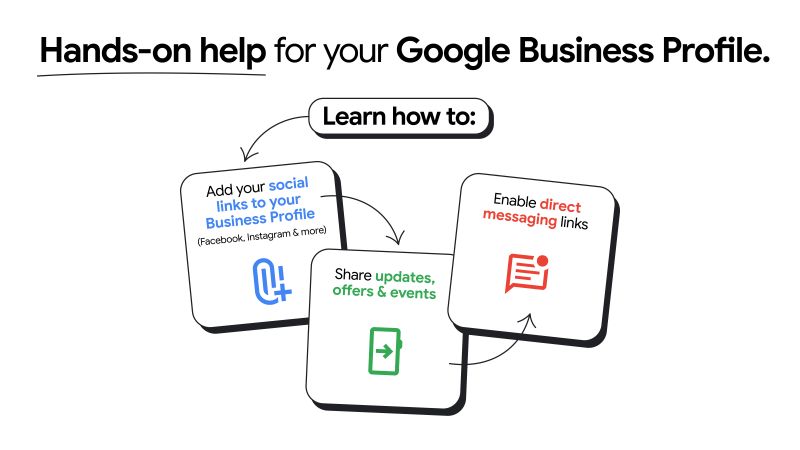 Want to make your GBP really stand out? 🤩

Register for Google's live, interactive workshop on July 31. 

You'll learn how to optimize your GBP, and you'll complete tasks throughout the session meaning you'll boost your profile from the get-go! 
eu1.hubs.ly/H0lRCVx0