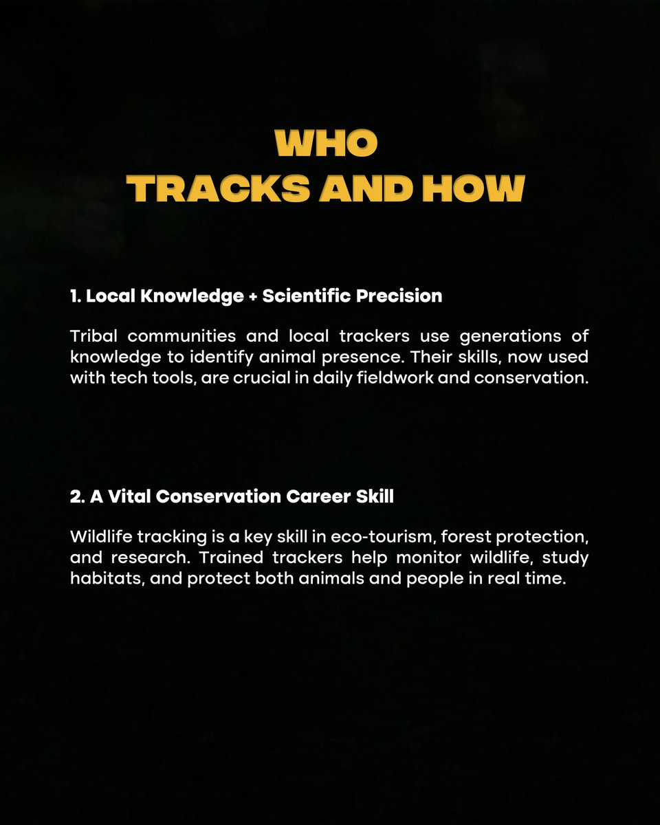 DTerritoryIndia's tweet image. Wildlife tracking is where scienceresearch meets survival—GPS collars, camera traps, and fieldwork help monitor species and protect habitats. Data saves wildlife.
#WildlifeConservation #TrackingTech #NatureMatters #EcoScience #technology #Wildlife #India