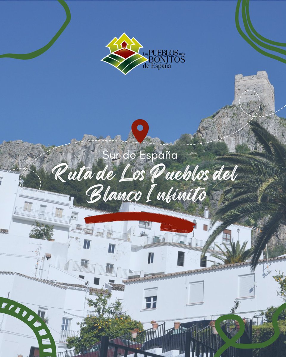 LosPueblosmbe's tweet image. 🌿 Ruta del Blanco Infinito: de cal, historia y silencio 🏡✨
Embárcate en un viaje por el corazón blanco de Andalucía, donde cada pueblo brilla con su propia luz.
Desde la costa hasta la sierra, recorre Frigiliana, Genalguacil, Parauta, Grazalema, Zahara, Setenil de las Bodegas,…