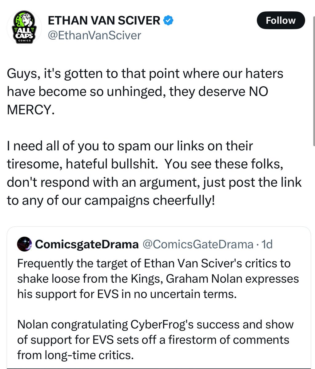masterofgayops's tweet image. “Just spam muh link u guys, no mercy” lmao sounds just like a liberal talking about “hateful bullshit”