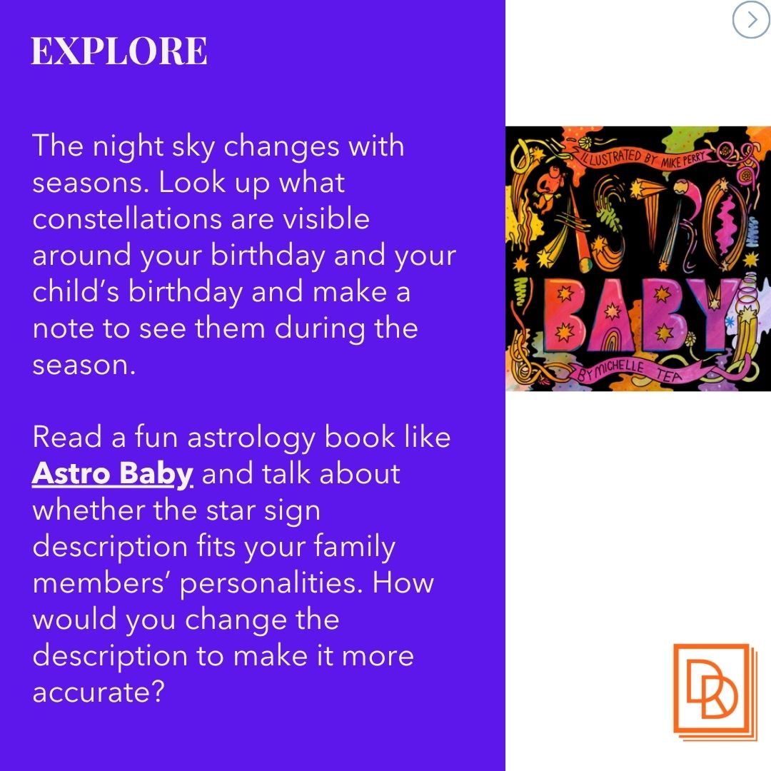 DDReading's tweet image. Early Literacy Activities for July! 
"Rocket Says Look Up": ow.ly/JbQa50W5Ubh
Talk, Sing, Read, Play. Everyday! Learn more at: ow.ly/jYpU50W5Ubf