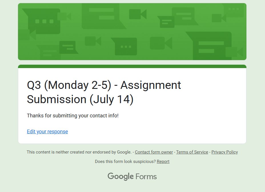 0x_Sufyan's tweet image. 📚✅ Just submitted my Q3 Assignment for the Monday (2–5 PM) Sir @0xAsharib
Submission Date: July 14
Feeling accomplished and ready for the next challenge! 💪
#AssignmentSubmitted #CodingJourney #Q3Giaic #PythonLearning
