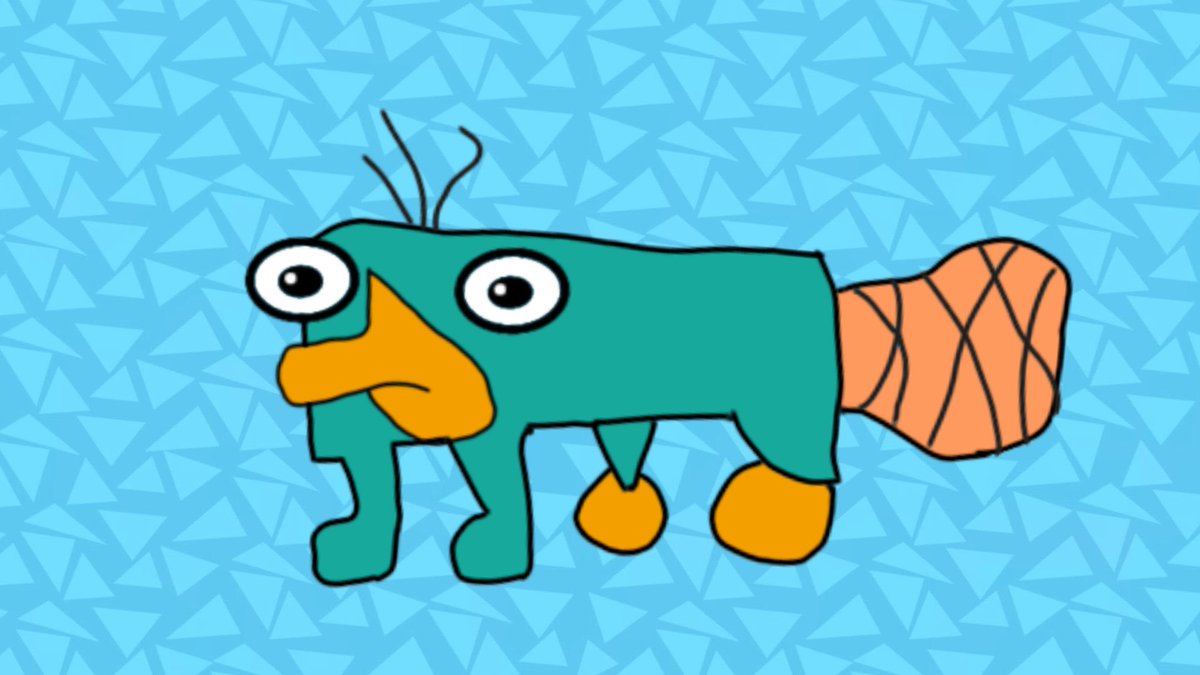 AgentHashim's tweet image. A platypus? PERRY THE PLATYPUS!
For context, I made these two drawings as a practice (and also he is a beloved cartoon character of mine) which I am sharing it today. Can&apos;t wait to try and draw brawlers (especially Piper) sometime in future!
