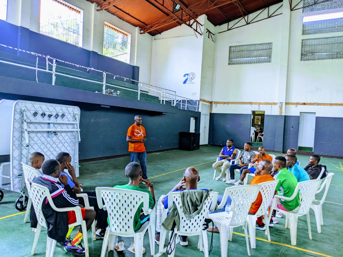 visionjeunesse2's tweet photo. In partnership with the Teqball Federation of Rwanda, we hosted a training to introduce and promote #Teqball, a modern sport that combines elements of football and table tennis.
Coaches and youth gained skills to play, teach, and compete locally and beyond! https://t.co/sllnSqILve