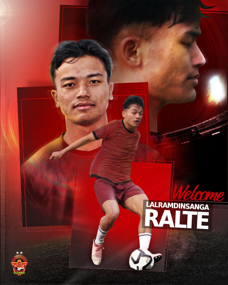 Our midfield just got a boost – Welcome Ralte! 💥

#gkfc #malabarians  #Indianfootball #gokulamkeralafc