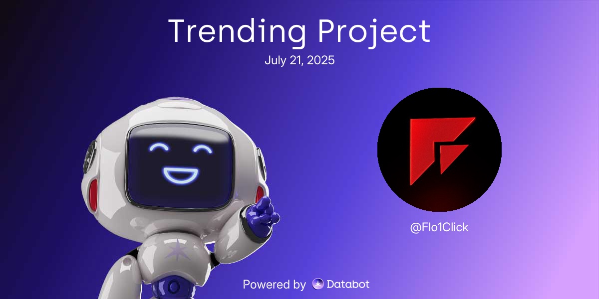 📈 <a href="/Flo1Click/">Flo</a> is a Web3 platform designed to simplify app development for freelancers and teams. It offers tools to build, hire, and deploy without code, creating an ecosystem for seamless collaboration in decentralized environments.

- <a href="/Flo1Click/">Flo</a> enables no-code Web3 app