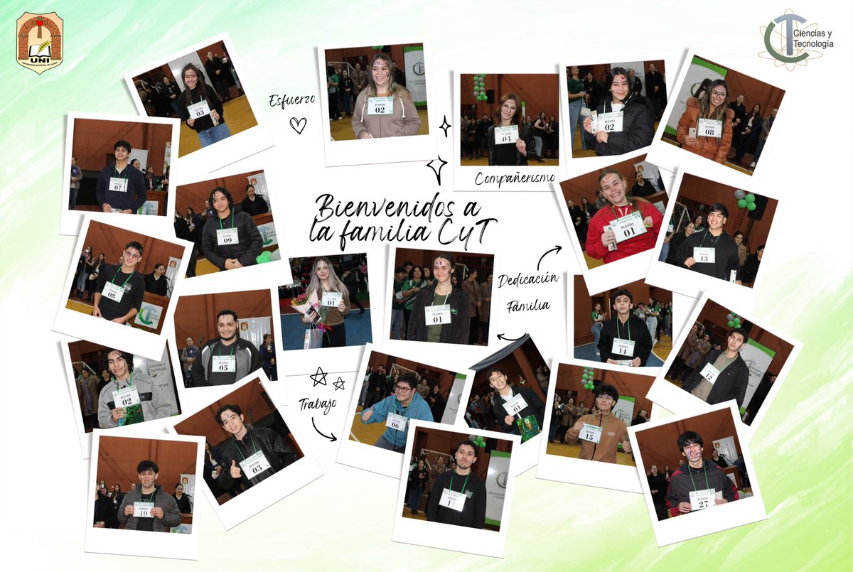 En el Salón de Usos Múltiples de la Universidad Nacional de Itapúa se dio lectura a la Nómina de Ingresantes 2025 de las carreras de Licenciatura en Informática Empresarial, Ingeniería Ambiental, Ingeniería en Alimentos e Ingeniería en Electrónica de la FaCyT.