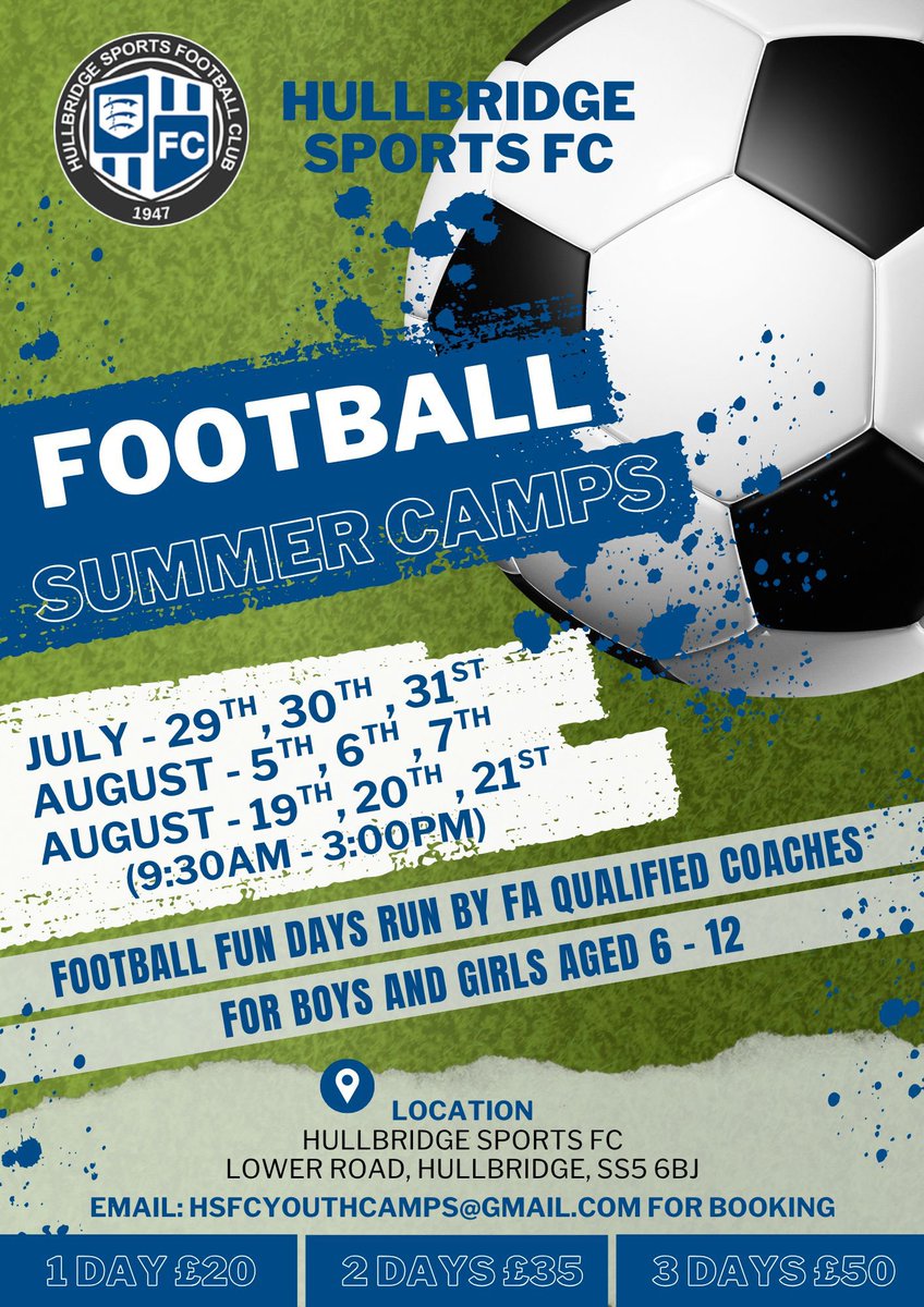 Summer Camp spaces still available but selling out fast. 

Get in contact now to book a spot.