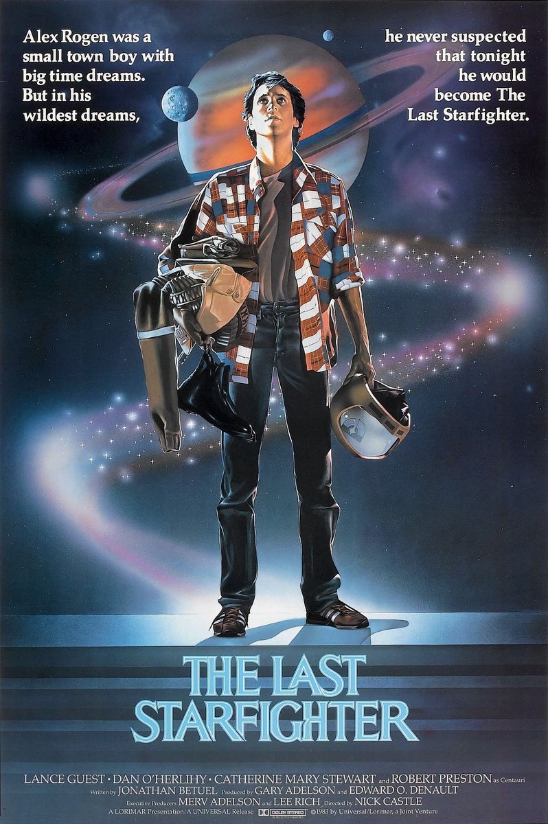Lutra_Gaming's tweet image. Crazy to think all the graphics were done on an Amiga computer back then.
The Last Starfighter is a 1984 American space opera film directed by Nick Castle. The film tells the story of Alex Rogan (Lance Guest), a teenager who, after winning the high score in an arcade game that's…