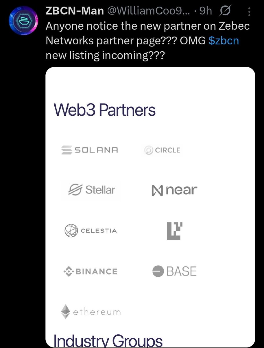 devon_nrg's tweet image. If $Zebec is coming to @binance get ready for 🚀 

#Bullish #bullrun $ZBCN @Zebec_HQ @CKJCryptonews called Zebec over a year ago. Lets gooo!!! 🔥