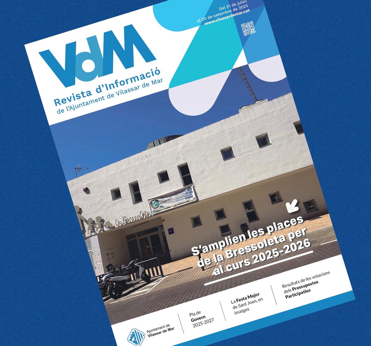 📢  Ja s'està repartint la revista VdM de juliol. 

📖 Troba-la a la teva bústia o consulta la versió digital: vilassardemar.cat/sites/default/…

#VilassardeMar #VdMendavant #Comunicació