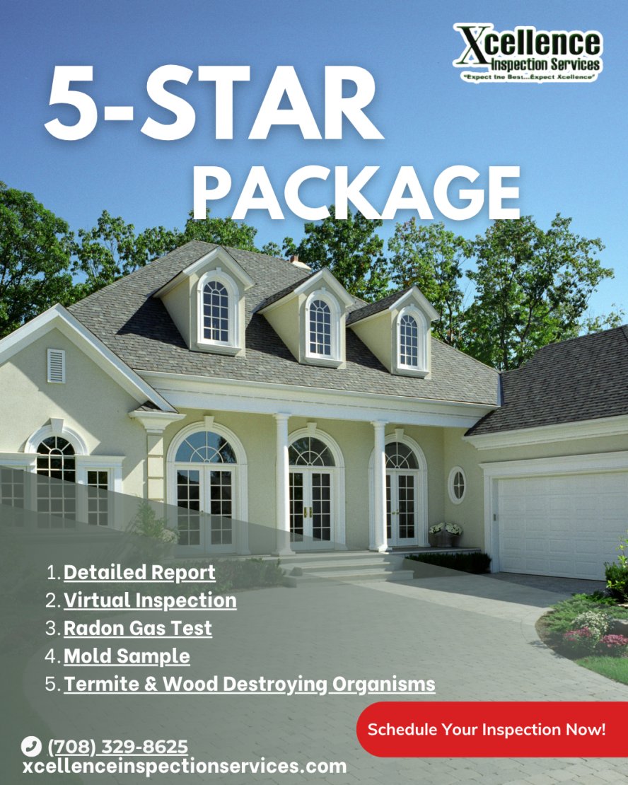 ⭐ Protect Your Investment with Our 5-Star Package!

Get total peace of mind with a comprehensive home inspection that covers it all—radon testing, mold sampling, termite detection, and more.