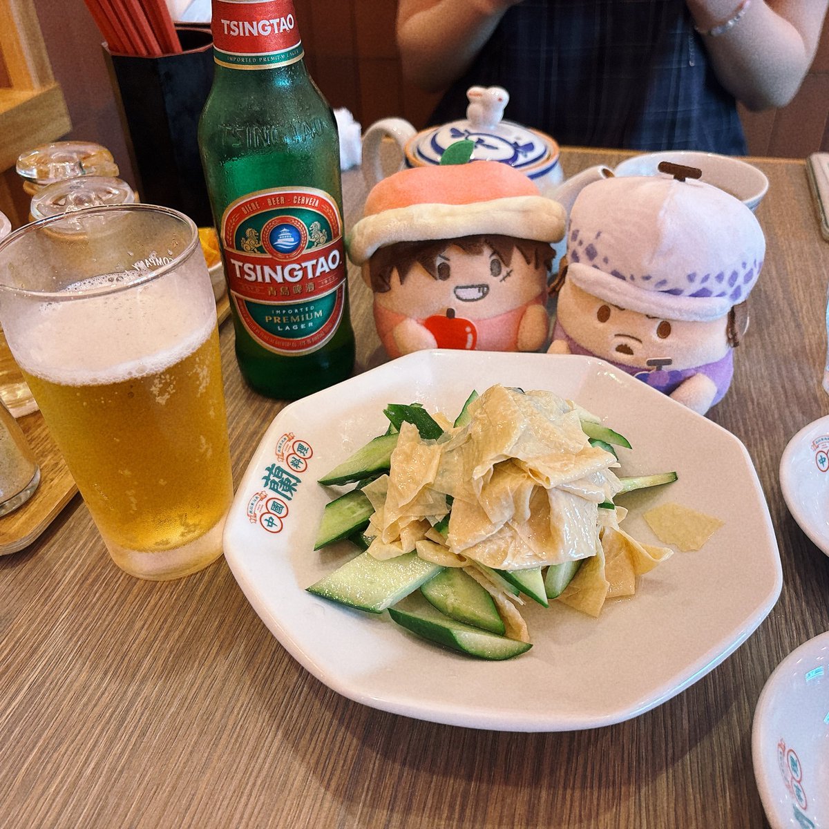 kyuritoast's tweet image. 真ん中バースデーで美味しいもの食べ食べデートした🍎🍇ちゃん