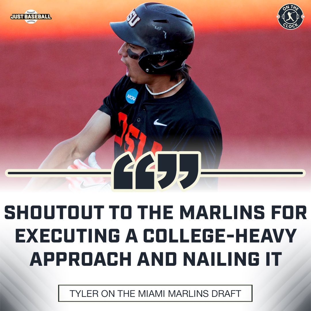 OnTheClock_1's tweet image. New episode of On The Clock with @TylerJennings24 & @JaredCP1! Tyler grades all the National League teams MLB Draft classes!
⚾️ 15 team grades
⚾️ Best draft classes
⚾️ Favorite draft classes
Spotify: open.spotify.com/episode/0fMVLS…
YouTube: youtu.be/___sQM_0bYc?si…