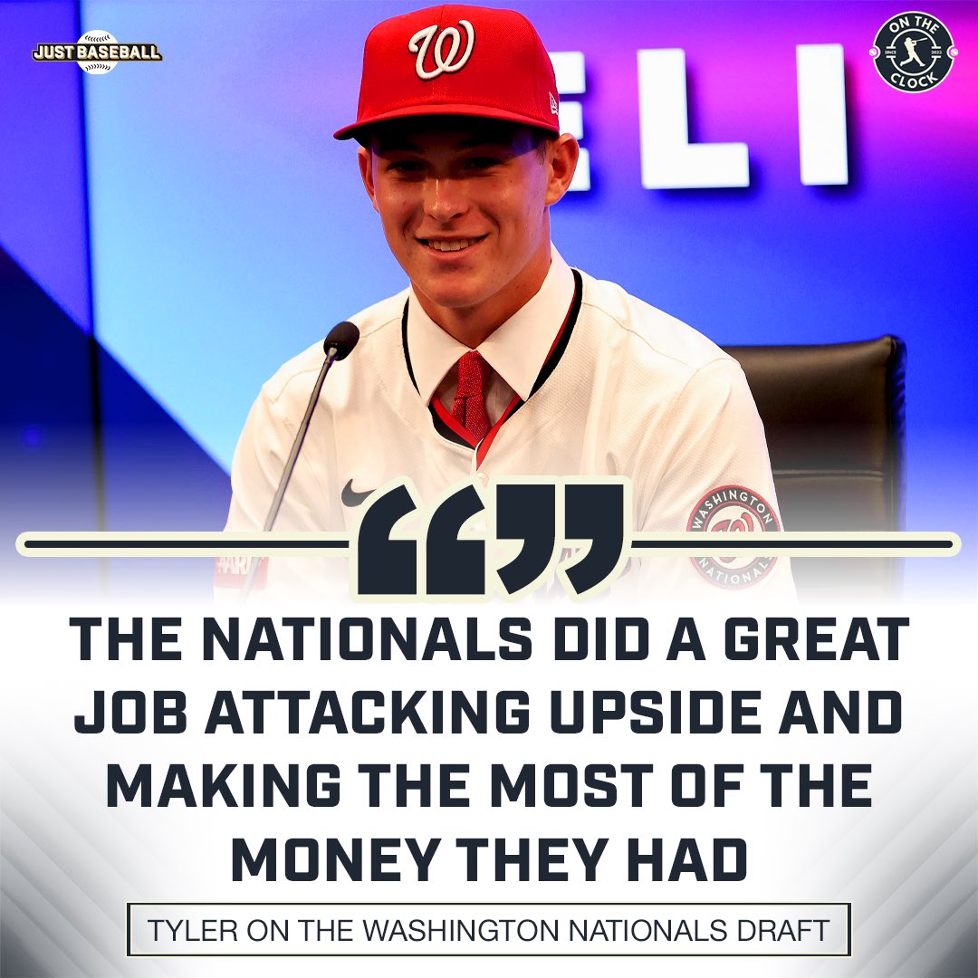 OnTheClock_1's tweet image. New episode of On The Clock with @TylerJennings24 & @JaredCP1! Tyler grades all the National League teams MLB Draft classes!
⚾️ 15 team grades
⚾️ Best draft classes
⚾️ Favorite draft classes
Spotify: open.spotify.com/episode/0fMVLS…
YouTube: youtu.be/___sQM_0bYc?si…