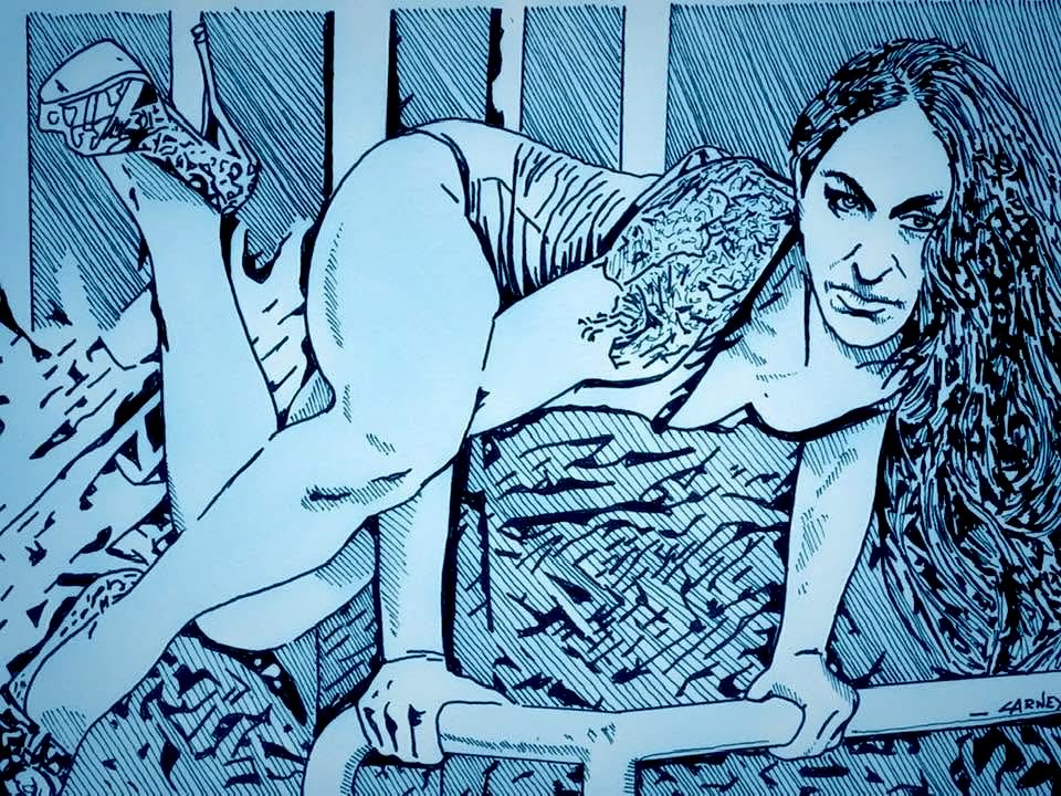 Carney_ART's tweet image. I believe the human body is the most amazing work of art. So I attempt to capture its essence often.
#CarneyArt #art #artist #artistic #drawing #Body #PenAndInk #sketch #pen #paint #ink #look #style #love #portrait #Women #paintings #draw #beautiful