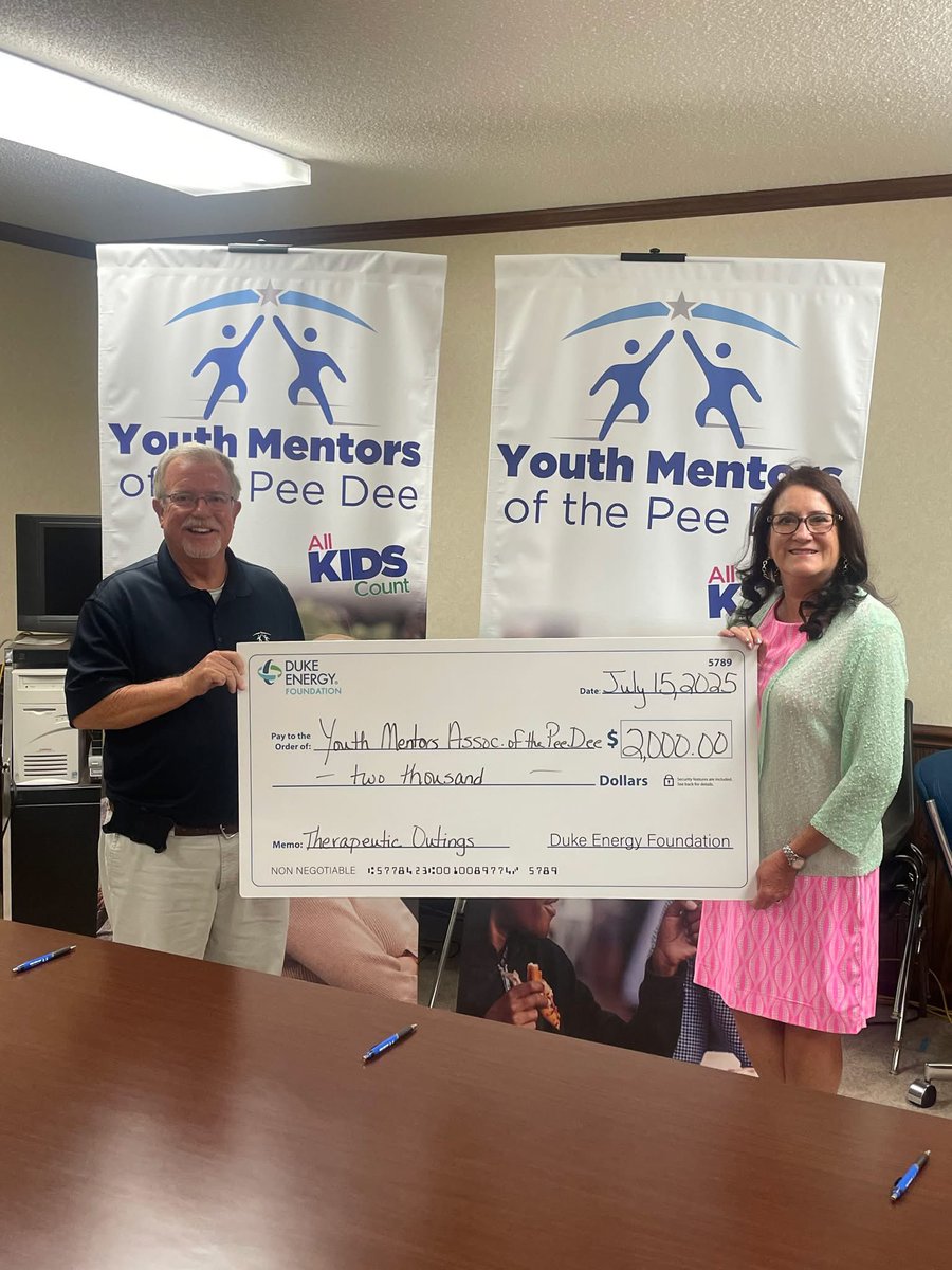 Experiences can open up the world for a child and that’s why the <a href="/DukeEnergy/">Duke Energy</a> Foundation is glad to support these therapeutic outings for Youth Mentors of the Pee Dee. ￼