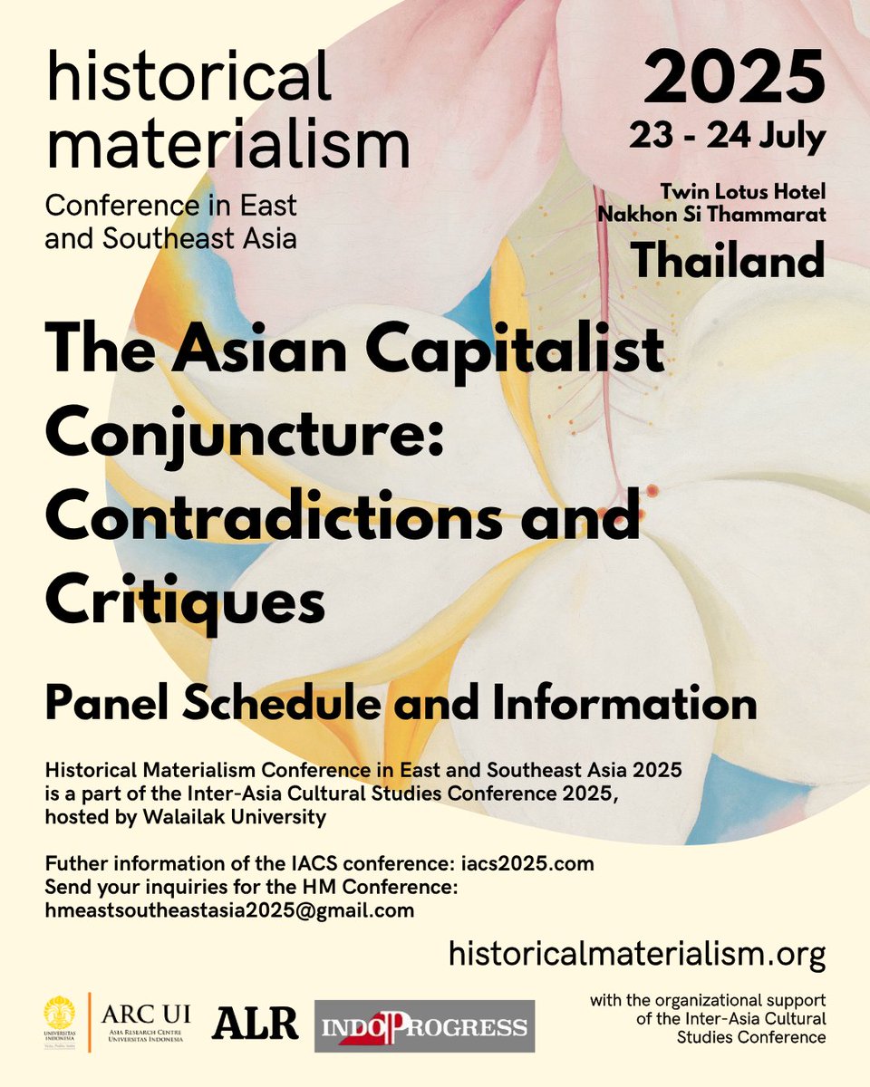 Historical Materialism Journal (@histmat) on Twitter photo 