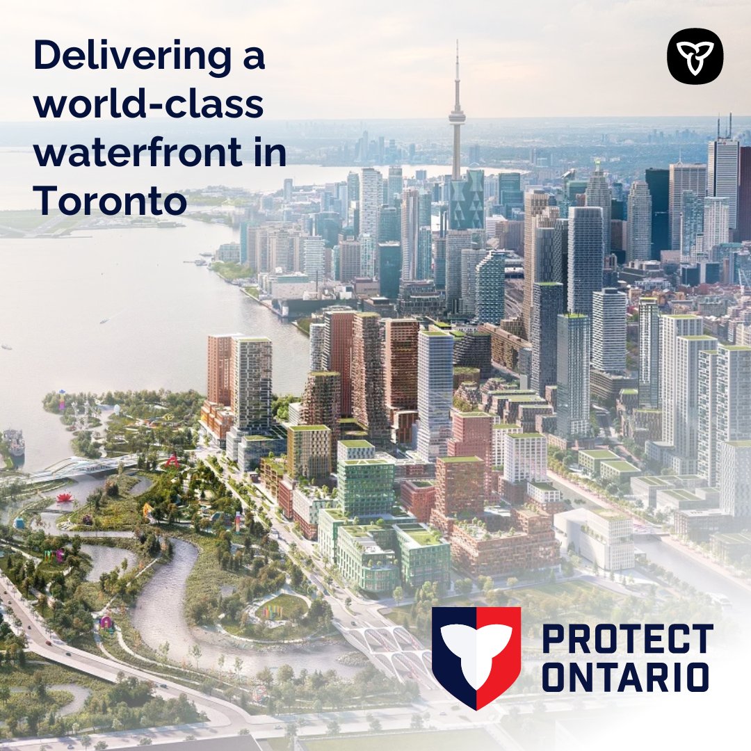 ON Infrastructure (@oninfra) on Twitter photo The opening of Biidaasige Park on <a href="/cityoftoronto/">City of Toronto 🇨🇦</a>'s newest island, Ookwemin Minising, marks another major milestone in the revitalization of Toronto’s waterfront, supported by a provincial investment of over $795 million.
Info: waterfrontoronto.ca/news/largest-p… The opening of Biidaasige Park on <a href="/cityoftoronto/">City of Toronto 🇨🇦</a>'s newest island, Ookwemin Minising, marks another major milestone in the revitalization of Toronto’s waterfront, supported by a provincial investment of over $795 million.
Info: waterfrontoronto.ca/news/largest-p…
