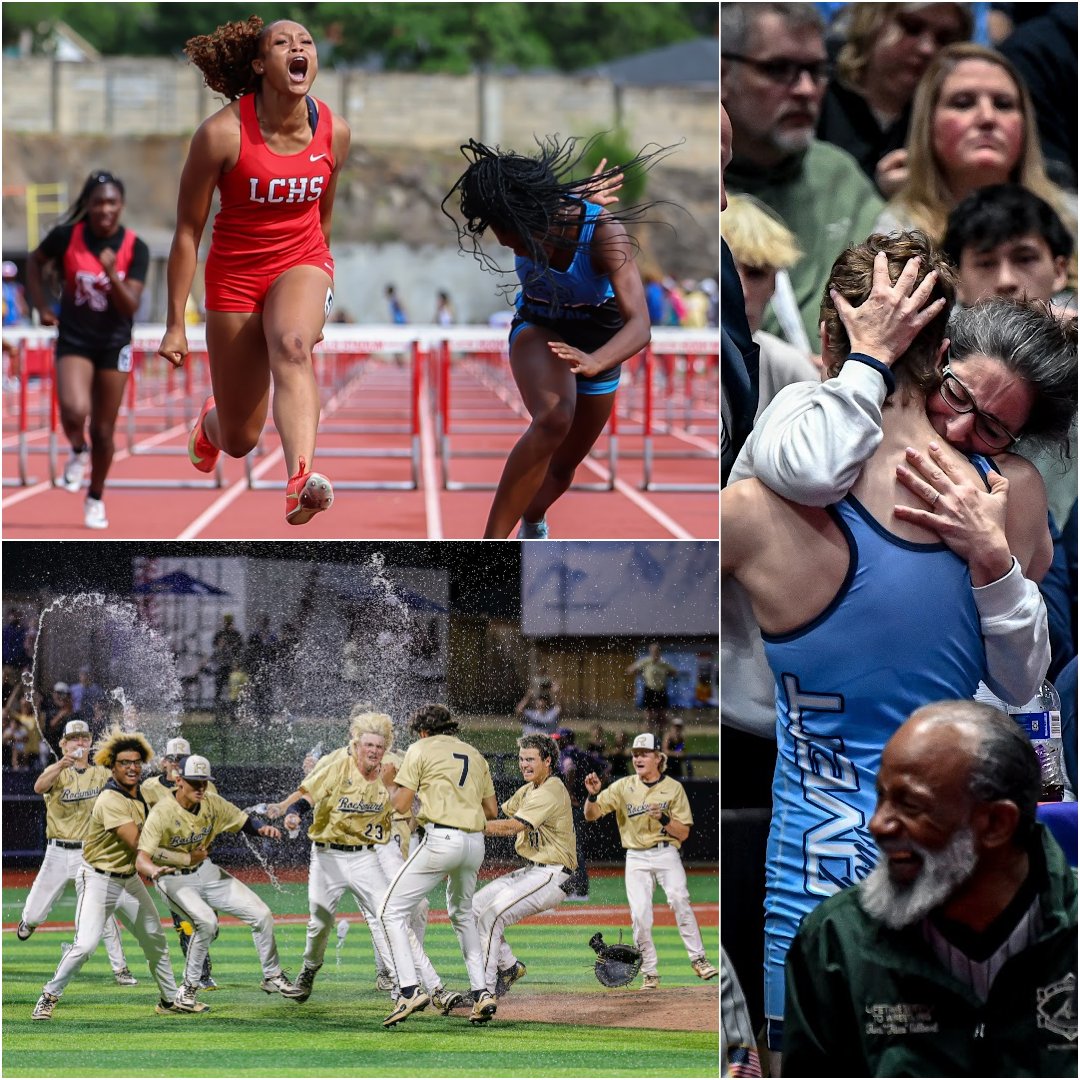 OfficialGHSA's tweet image. Appreciate fan voting for GHSA Photo Contest of the Year. Thank you to our talented official photographers & host gallery @Snapphound. Top 📸 #1 Track Finish Line, #2 Wrestling Mom, #3 Baseball Celebration. bit.ly/2YKWJHu
