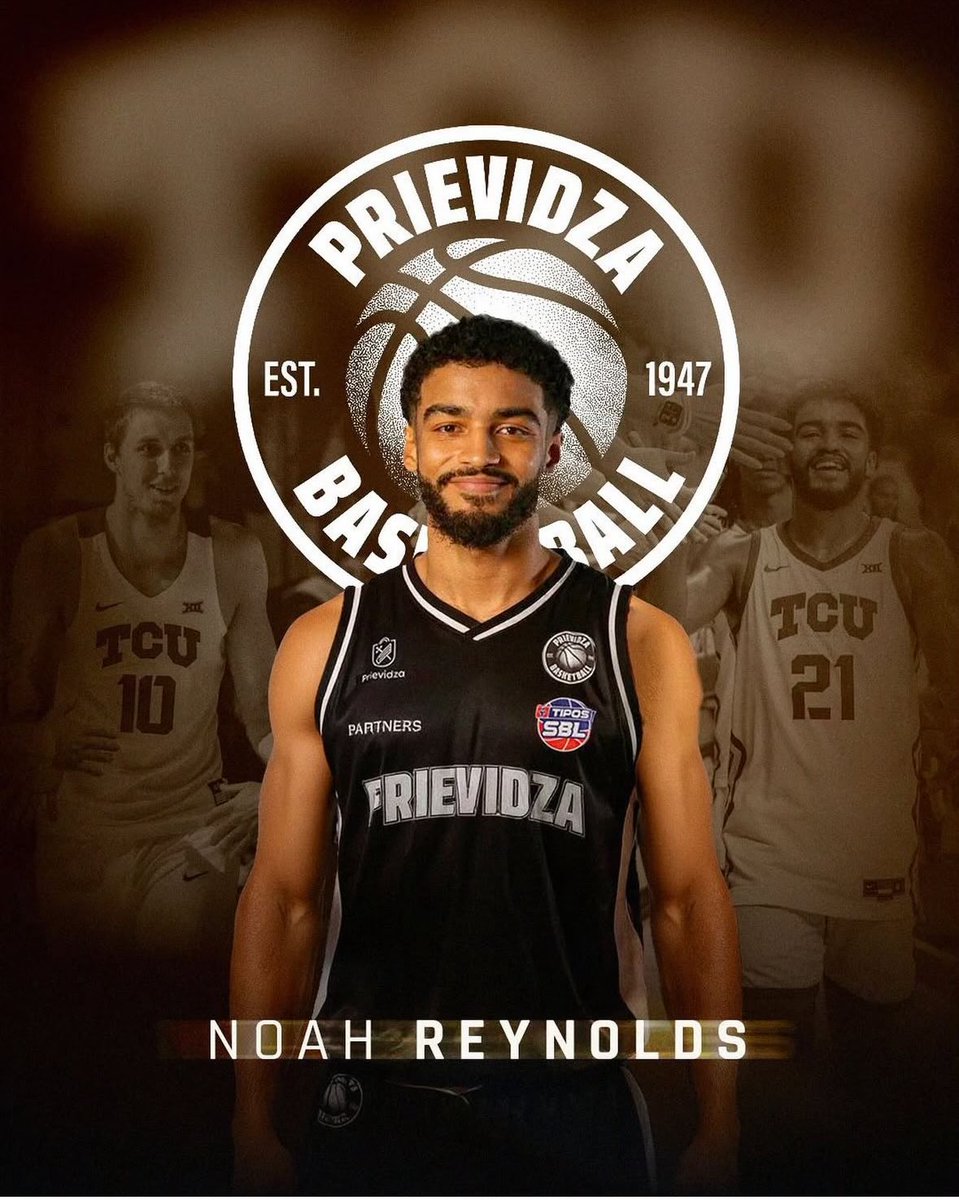 GirimonteNicky's tweet image. Former TCU guard Noah Reynolds has signed with BC Prievidza to play professional basketball in Slovakia.