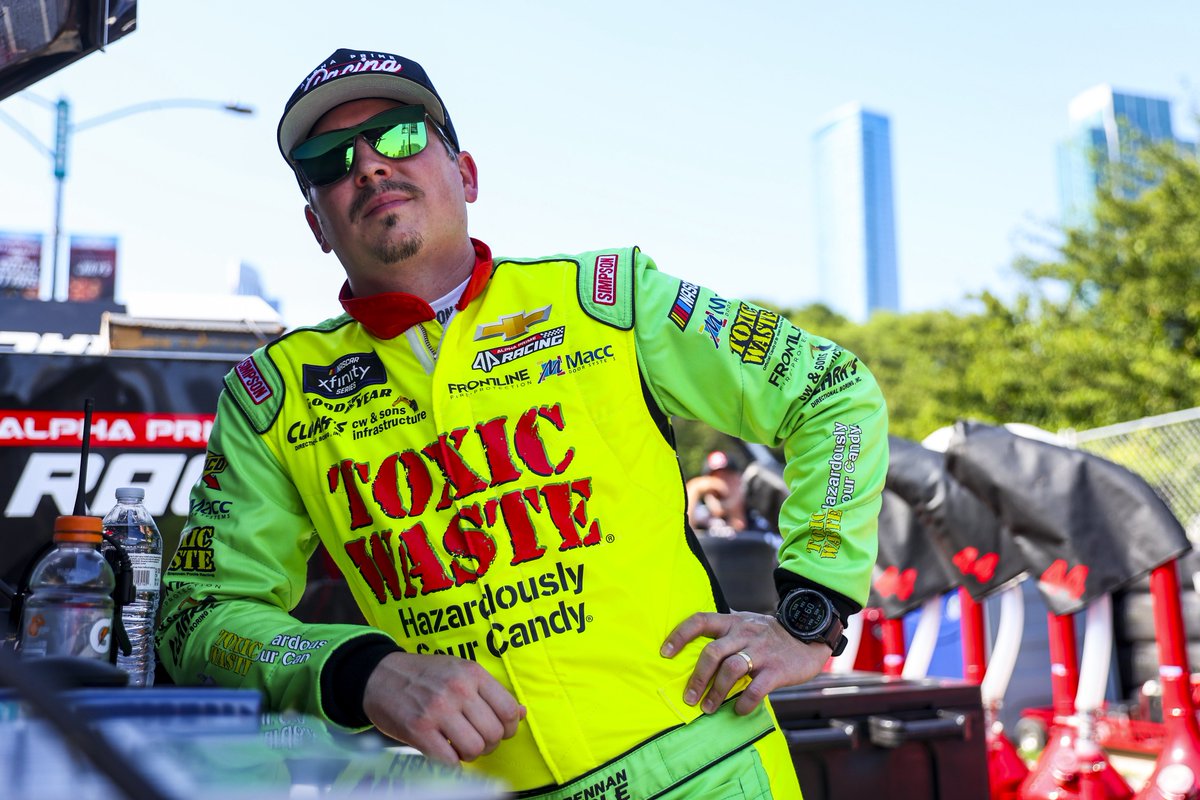 TeamAlphaPrime's tweet image. ⚠️ The @ToxicWasteSour colors return on @brennanpoole’s #44 this weekend at @IMS!
#Pennzoil250 | @XfinityRacing