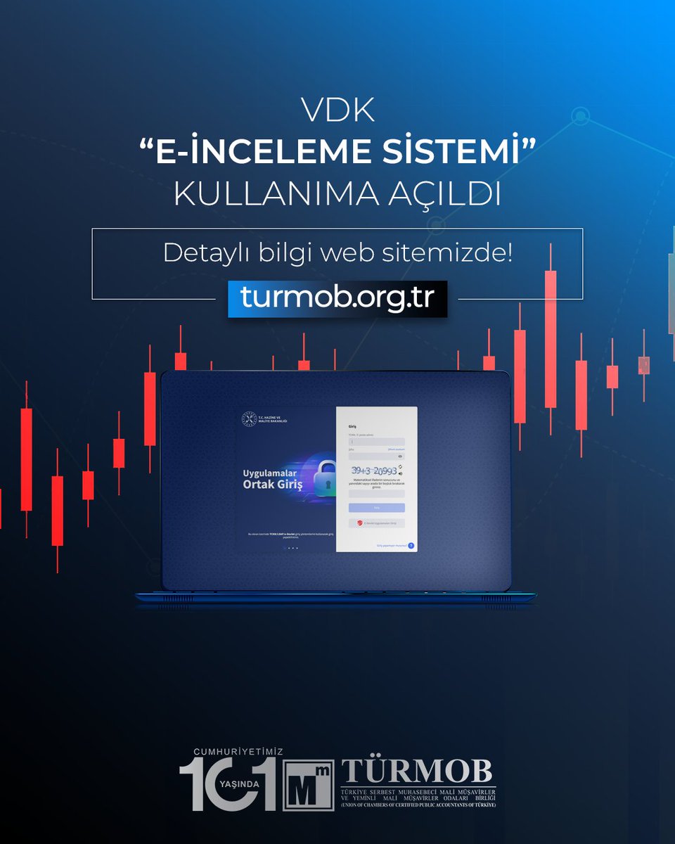 🔍 VDK tarafından geliştirilen e-İnceleme Sistemi kullanıma açılmıştır.

Mükelleflerin vergi inceleme süreçlerini yürütebilmesini sağlayan e-İnceleme Sistemi, 1 Temmuz 2025 itibarıyla devreye alınmıştır.

📌 Elektronik veri ibrazı (e-VİZ)
📌 Elektronik tutanak (e-Tutanak)
📌