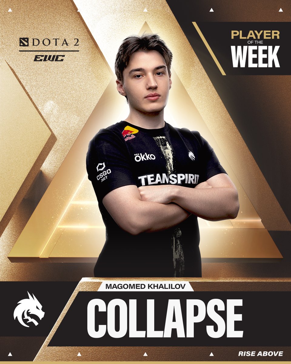 EWC_EN's tweet image. Back-to-Back glory in Riyadh for @Collapse1221 ๐๐
He claims Player of the Week at #EWC2025!
