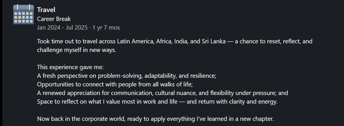 KakandeAlex's tweet image. LinkedIn style writing is always interesting.
If you find yourself out of work, something like this might help.