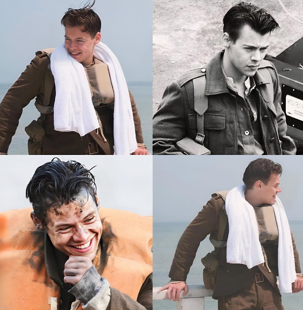 harrystylescit's tweet image. “Harry ha combattuto duramente per questa parte e la sua interpretazione ci ha talmente colpiti da coinvolgerlo. Non penso che abbia mai studiato recitazione in modo professionale, eppure è riuscito a battere attori molto più conosciuti di lui.” (Nolan)
+ 8 anni da Dunkirk. 💚