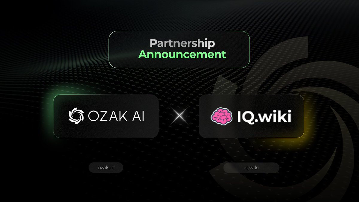 OzakAGI's tweet image. 🤝 Ozak AI x IQ Wiki 🤝
🚀 Thrilled to announce our partnership with IQwiki of @IQAICOM, the world’s largest crypto encyclopedia. IQ’s on-chain knowledge graph now features a dedicated page for us: iq.wiki/wiki/ozak-ai.
🔍 By pairing Ozak AI’s market signals with IQ’s deep,…