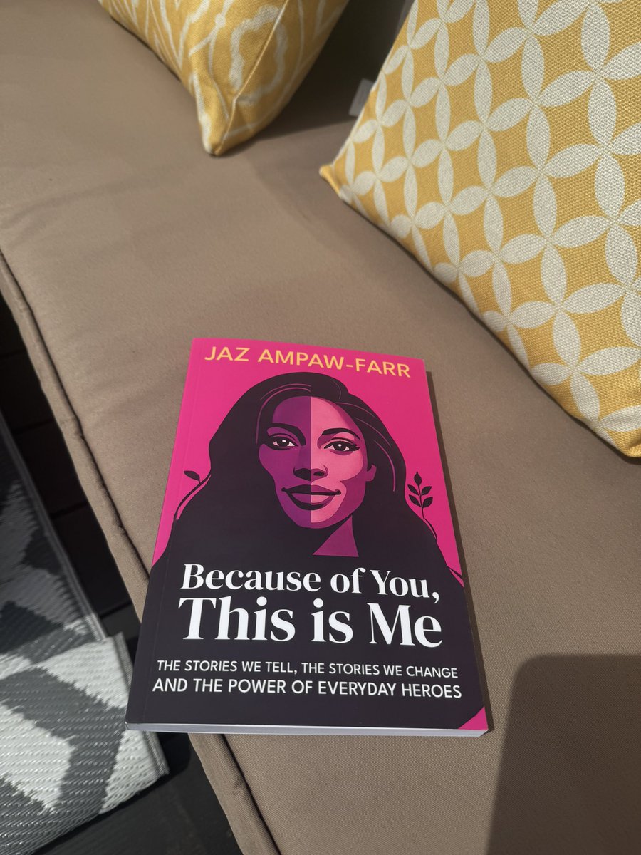 2 weeks in the sun and first read of the holiday. First chapter completed and already a wonderful read. <a href="/jazampawfarr/">Dr Jaz Ampaw-Farr</a>