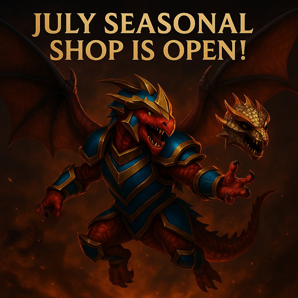 🛍️ JULY SEASONAL SHOP IS OPEN!
 It’s here — and it won’t last.

 🎁 Exclusive upgrades, rare power, and a legendary new package

 🗓️ Closes July 31
 #SeasonalShop #ChainOfLegends #P2E #DeFi #Web3Gaming