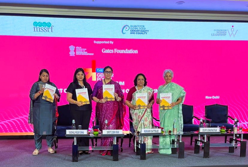 Vaishali Nigam Sinha (@vnigamsinha) on Twitter photo Glad to moderate <a href="/CIICWL/">CII Centre for Women Leadership</a>’s Gender Policy Symposium panel—‘Heat, Hunger & Health’—with <a href="/smritiirani/">Smriti Z Irani</a>, <a href="/doctorsoumya/">Soumya Swaminathan</a>, Jyoti Parikh & <a href="/Harshalsalve/">Dr. Harshal Salve</a>.
We launched a report on how rising heat impacts women’s health, labour & nutrition. Heat stress causes 80B+ lost labour hours Glad to moderate <a href="/CIICWL/">CII Centre for Women Leadership</a>’s Gender Policy Symposium panel—‘Heat, Hunger & Health’—with <a href="/smritiirani/">Smriti Z Irani</a>, <a href="/doctorsoumya/">Soumya Swaminathan</a>, Jyoti Parikh & <a href="/Harshalsalve/">Dr. Harshal Salve</a>.
We launched a report on how rising heat impacts women’s health, labour & nutrition. Heat stress causes 80B+ lost labour hours