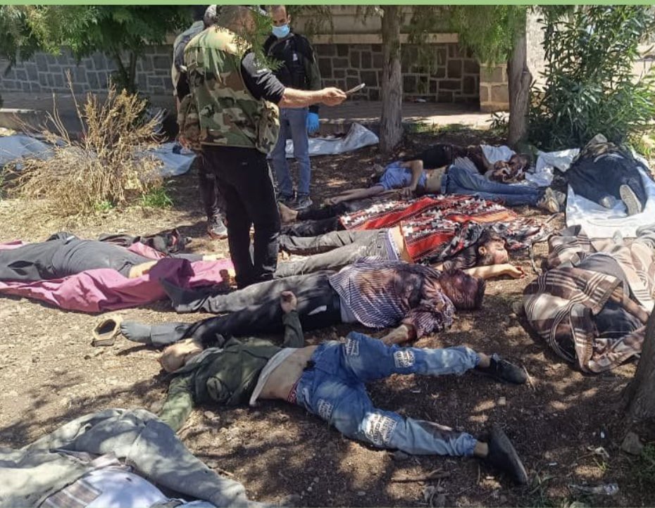 WalidAbuHaya1's tweet image. Between 700,000 to 800,000 Druze live in Syria, most of them in the Suwayda Governorate, making up about two-thirds of the entire Druze population worldwide!
Annihilating the Druze in Syria essentially means wiping out two-thirds of an entire people!
That would be equivalent, Godโฆ