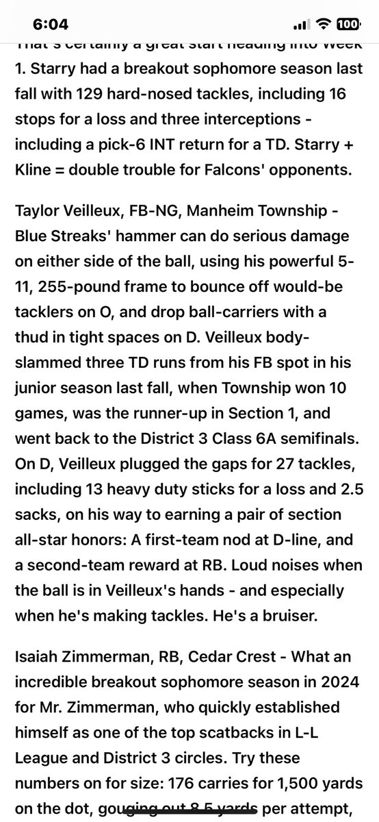 Taylor Veilleux (@taylorveill44) on Twitter photo Thank you for the write up <a href="/JeffReinhart77/">Jeff Reinhart LNP</a>
Greatly appreciate it!!!
Go streaks!! <a href="/canes77/">Coach Evans</a> Thank you for the write up <a href="/JeffReinhart77/">Jeff Reinhart LNP</a>
Greatly appreciate it!!!
Go streaks!! <a href="/canes77/">Coach Evans</a>