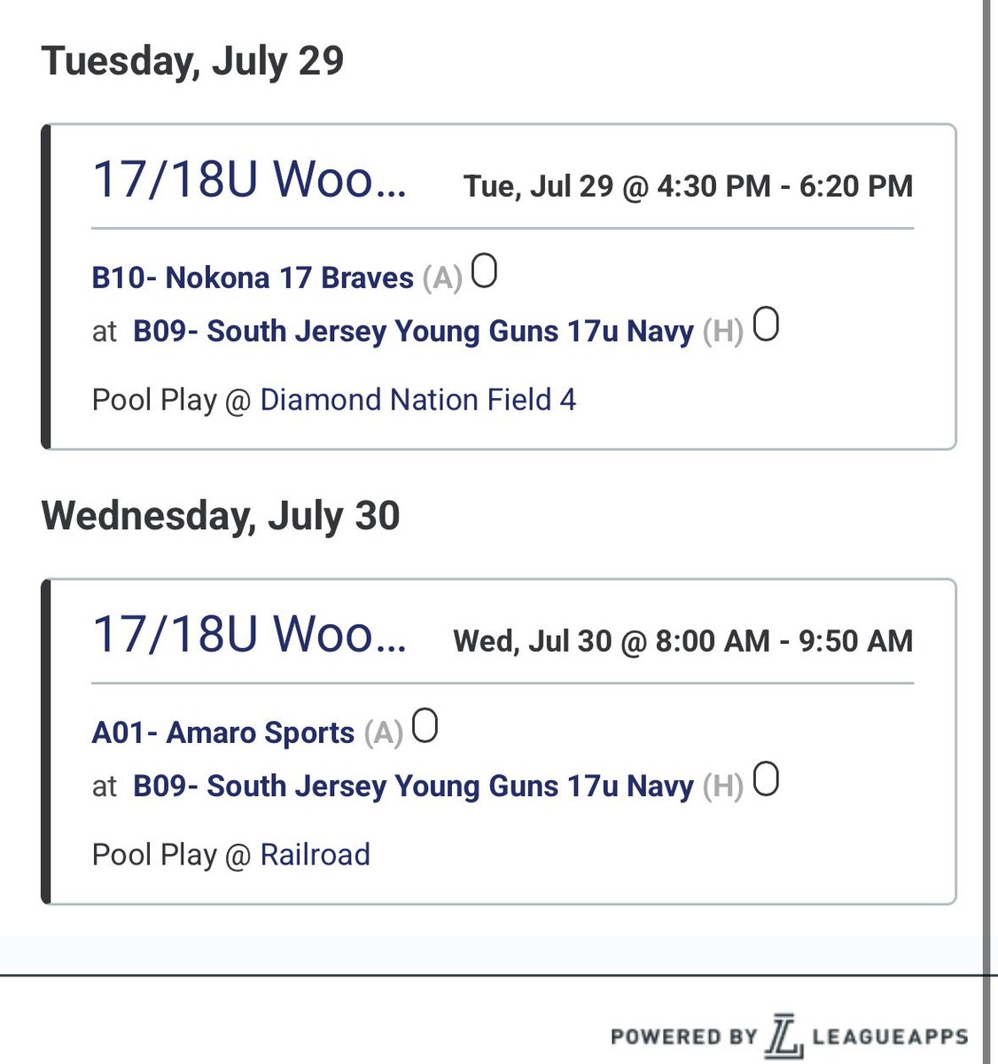 Kevin Clark (@kevinclark200) on Twitter photo Solid week for South Jersey Young Guns down in Georgia. I went 8/11 with 3 doubles, a HR, and 5 RBIs. I also attached my schedule for Diamond Nation next week. <a href="/HHRockball/">Haddon Heights Baseball</a> <a href="/PrepBaseballNJ/">Prep Baseball New Jersey</a> <a href="/SJYoungGuns_/">SJ Young Guns</a> <a href="/NJCollegeBSBNat/">Jersey Baseball Nation</a> Solid week for South Jersey Young Guns down in Georgia. I went 8/11 with 3 doubles, a HR, and 5 RBIs. I also attached my schedule for Diamond Nation next week. <a href="/HHRockball/">Haddon Heights Baseball</a> <a href="/PrepBaseballNJ/">Prep Baseball New Jersey</a> <a href="/SJYoungGuns_/">SJ Young Guns</a> <a href="/NJCollegeBSBNat/">Jersey Baseball Nation</a>