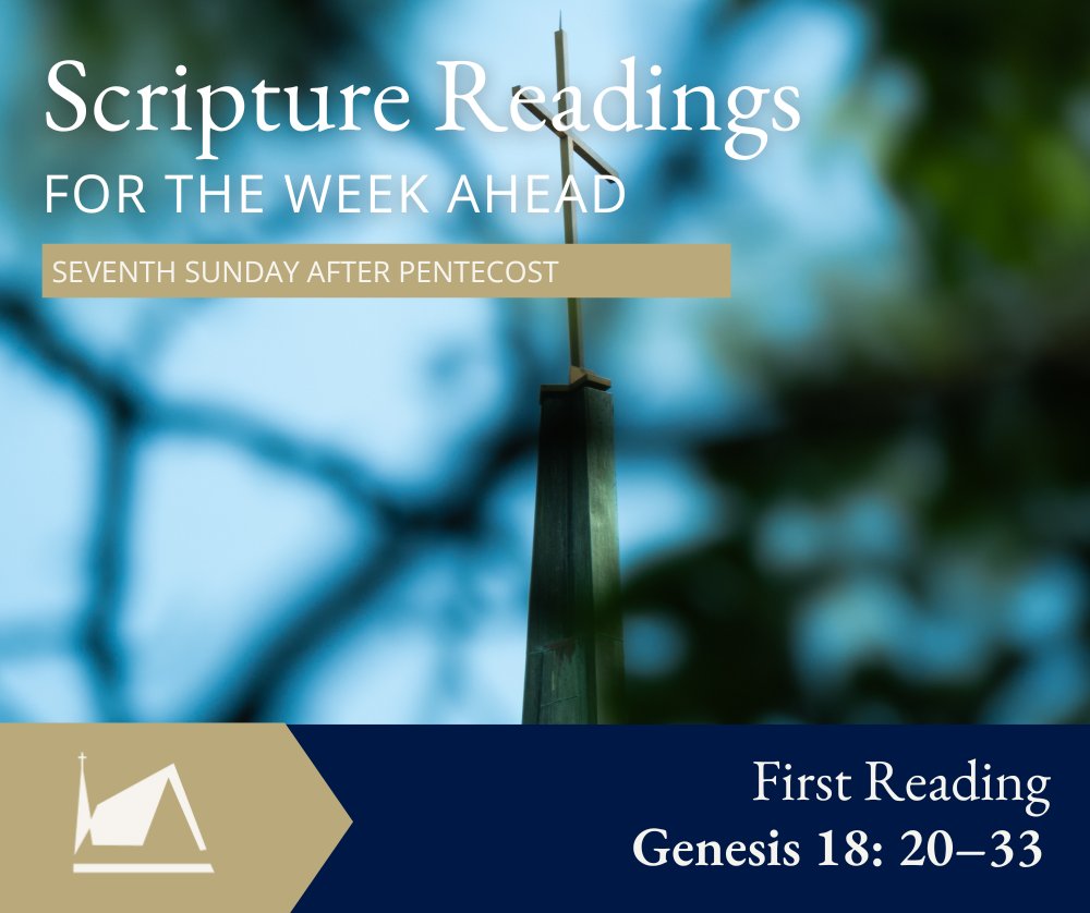 CTSFWedu's tweet image. The First Reading for this coming Sunday in the Three-Year Lectionary (Series C) is Genesis 18:20–33. For the full reading, visit: bit.ly/45PJbAC