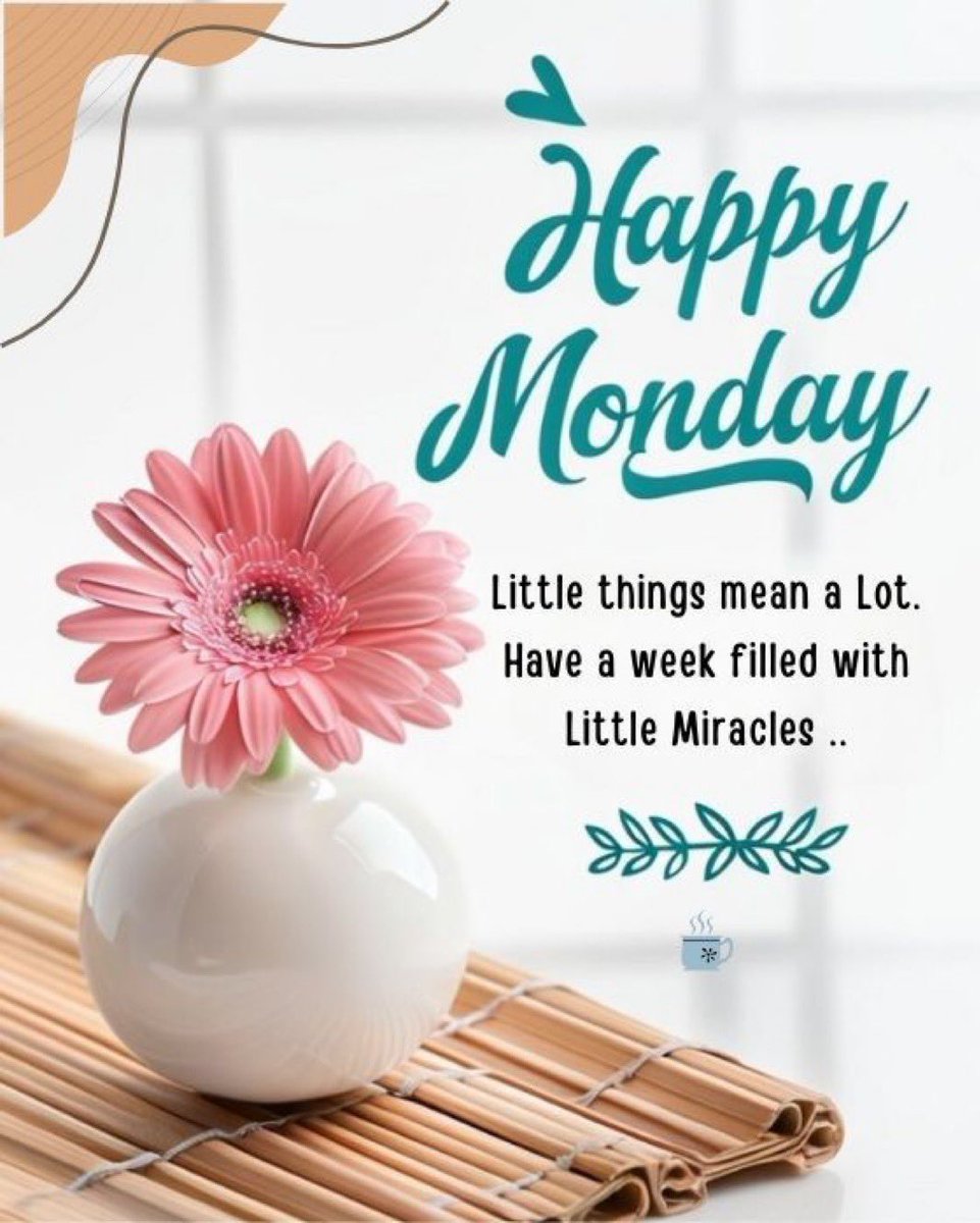 Hello Monday!