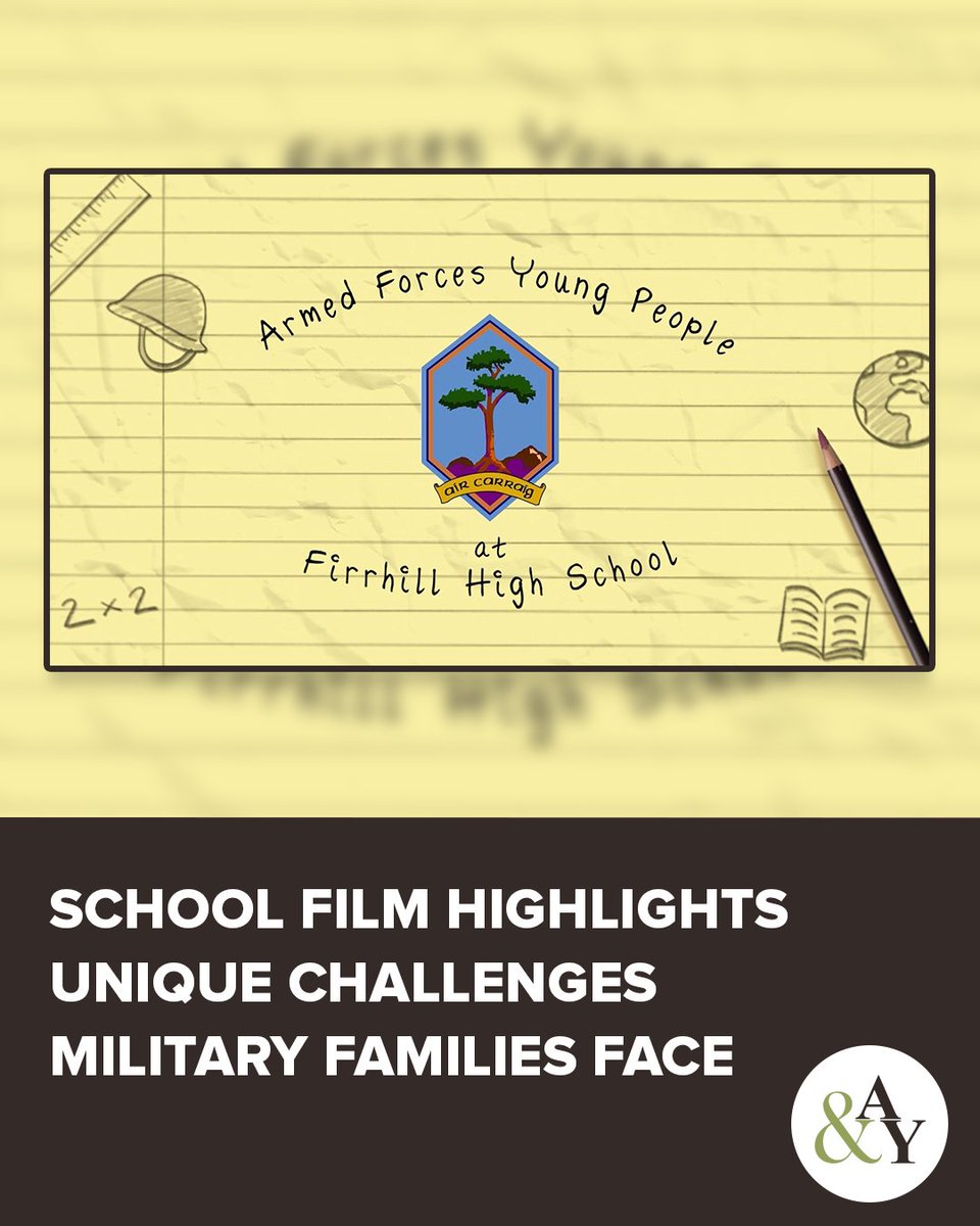 #ArmyFamilies #ArmyLife #ArmyChild
Firrhill High School in Edinburgh recently screened a documentary which showed the experiences of armed forces chilren at the school and the staff who support them. 
armyandyou.co.uk/raising-awaren…