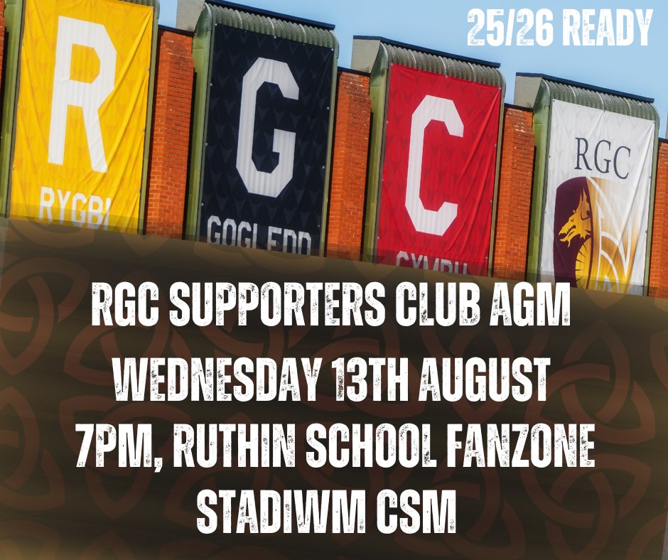 RGCnews🏉 (@rgcnews) on Twitter photo Supporters Club AGM
Details on the website <a href="/RGC1404SC/">RGCSC</a>
northwalesrugby.wales/news/rgc-suppo… Supporters Club AGM
Details on the website <a href="/RGC1404SC/">RGCSC</a>
northwalesrugby.wales/news/rgc-suppo…