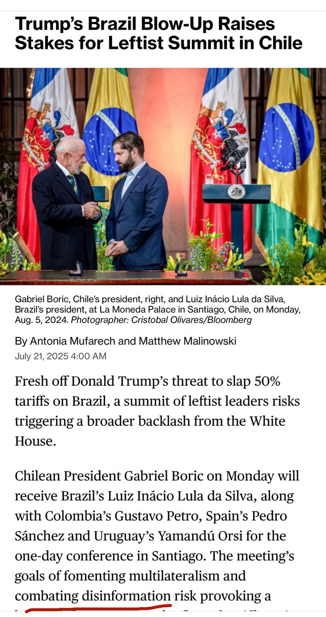 Leaders from Europe &amp; Latin America are meeting today to develop a global system of mass censorship. Their plan is to mandate digital IDs so governments can freeze bank accounts of those who refuse vaccinations, criticize mass migration, “misgender,” and engage in other thought