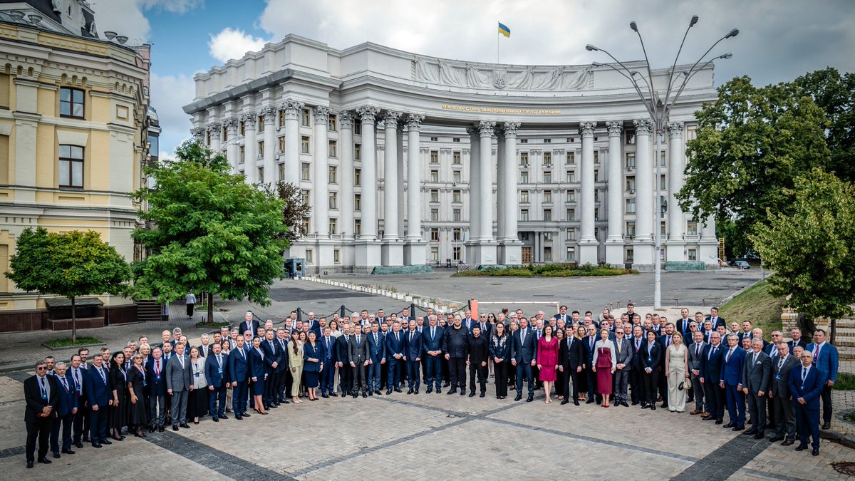 I addressed Ukraine’s ambassadors and laid out the key tasks for our diplomacy: to support everything that protects life in Ukraine, and everything that causes Russia pain for its war. Each of you must deliver concrete results for Ukraine.